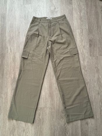 Pantalon large taupe