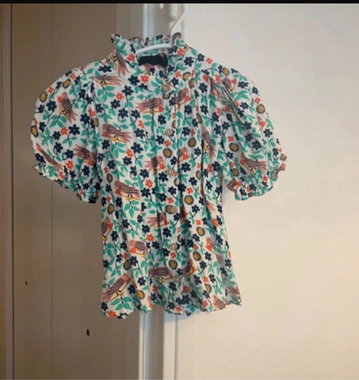 Chemisier coton Monoprix fille - photo numéro 3