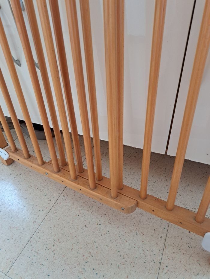 Barrière Sécurité Extensible en bois - photo numéro 8