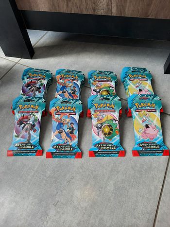 Carte Pokémon : Artset booster blister Aventures Ensemble neuf scellé