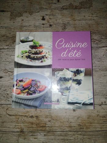 Livre de recettes cuisine d'été