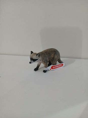 Figurine schleich le raton laveur neuf