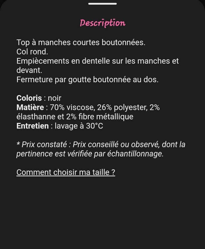 Top manches courtes femme - photo numéro 10