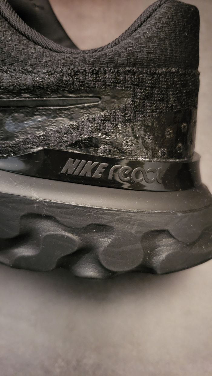 Nike React Infinity Run Flyknit 3 Triple Black - DH5392005 - Size : 45.5 🌈🌈 - photo numéro 8