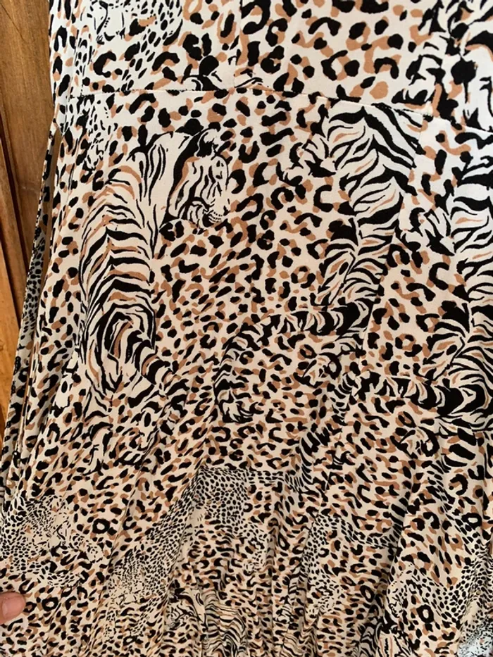 Robe motif animalier