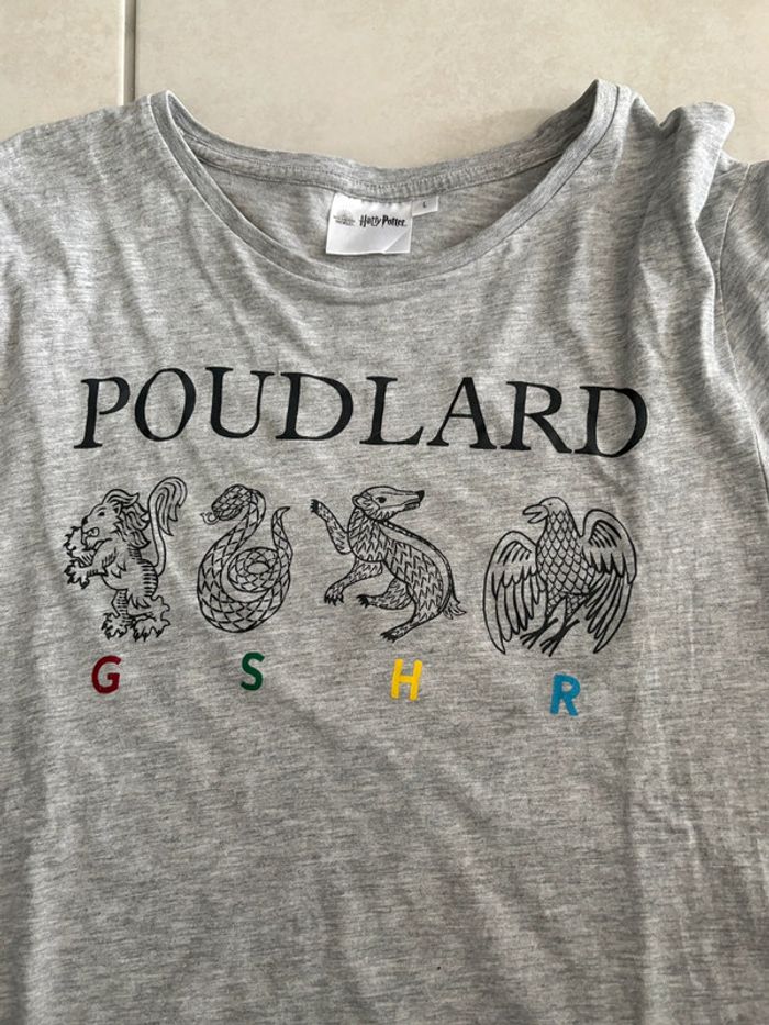 Tee shirt Poudlard Harry Potter T.L