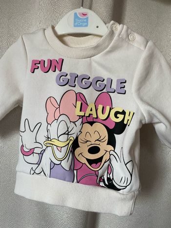 Pull sweat molletonné Minnie Daisy 0-3 mois Disney Primark