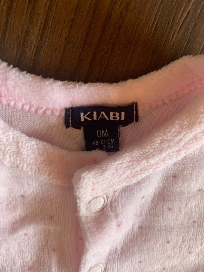Ensemble Kiabi pyjama naissance fille rose - photo numéro 2