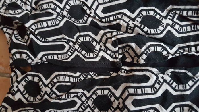 Robe été femme 44 noire et blanche H&M - photo numéro 5