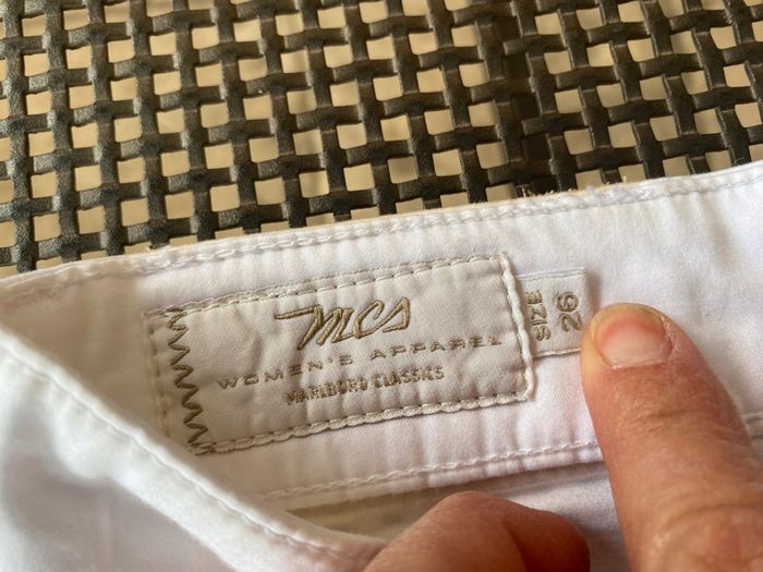 Pantalon blanc slim fit MCS taille 36 w26 - photo numéro 7