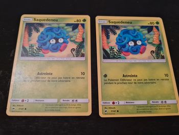 Carte pokémon Saquedeneu 7/147