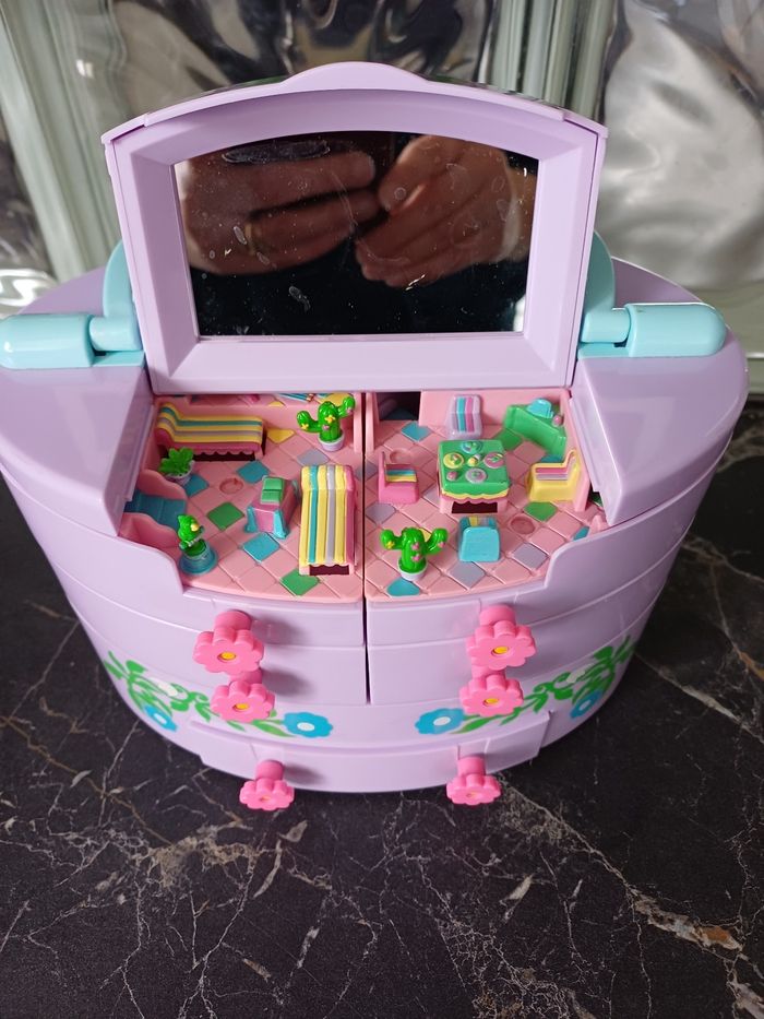 Boite a maquillage polly pocket vintage - photo numéro 3