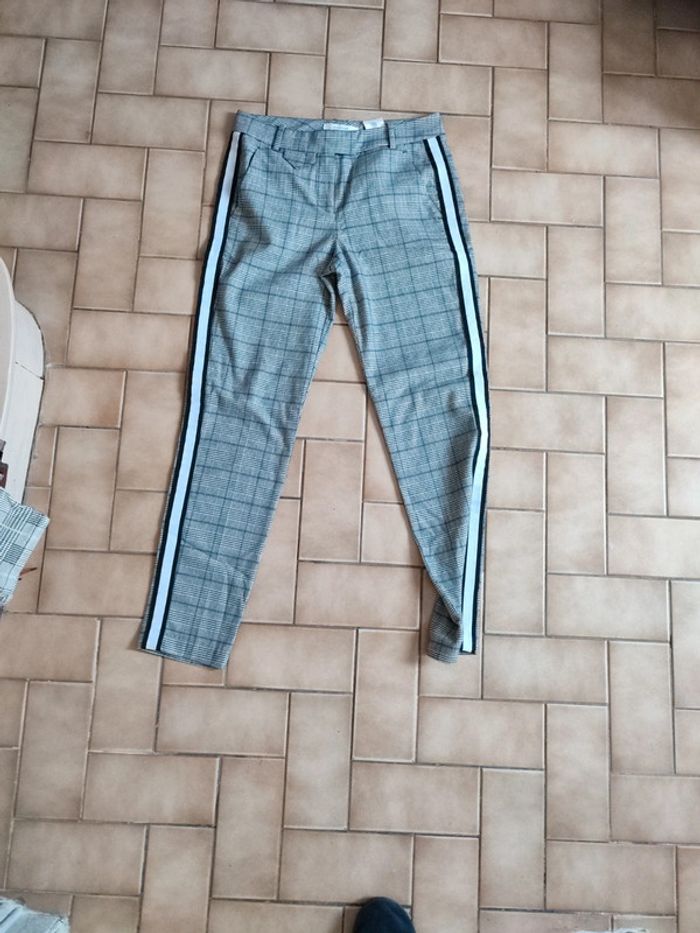 Pantalon ville a carreaux