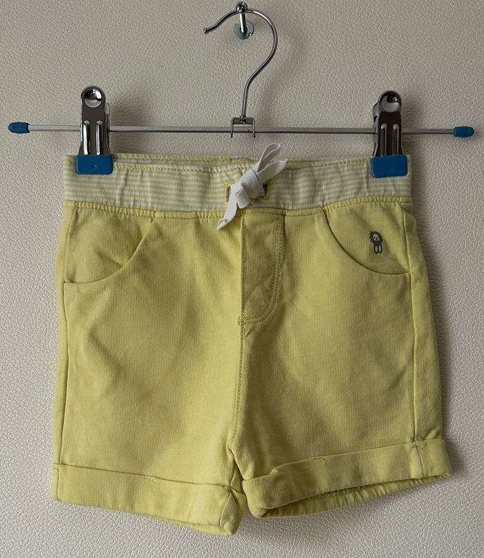 short 2 poches petit lion taille 18 mois - photo numéro 1