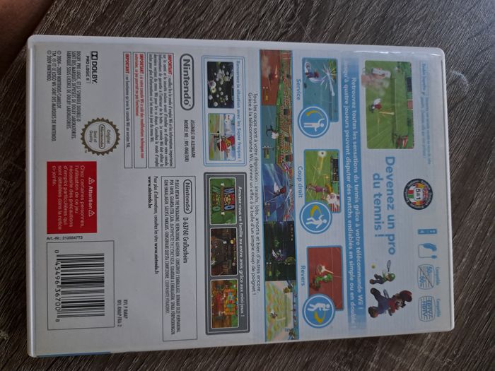 Jeu mario power tennis wii - photo numéro 2