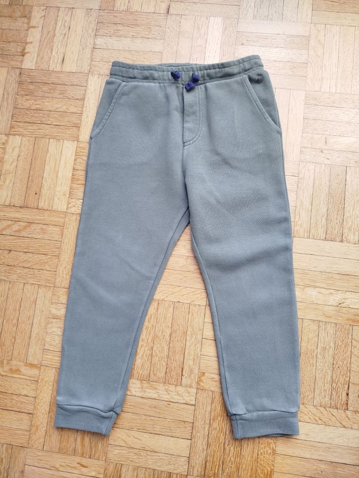 Pantalon jogging vert kaki garçon 5 ans petit bateau - photo numéro 2