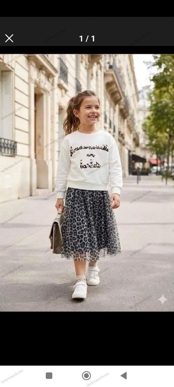 🩵 Magnifique ensemble fille 12 ans 🩵