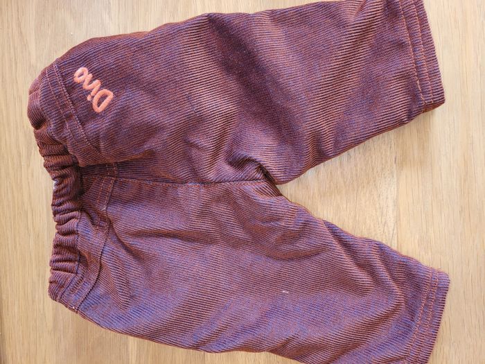 Pantalon velours fantaisie - photo numéro 2