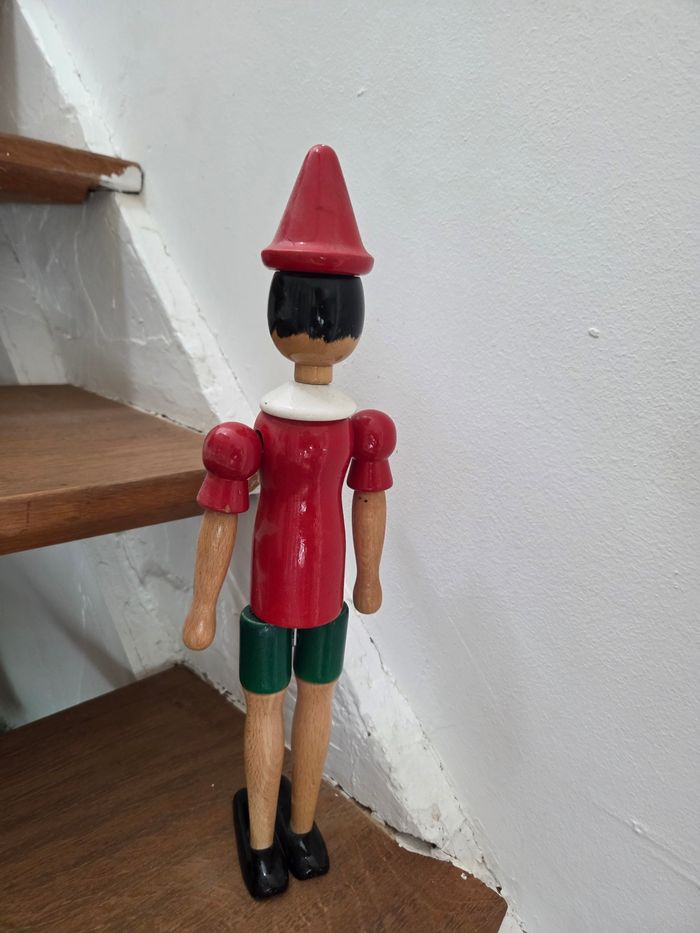 Pinocchio en bois - photo numéro 2