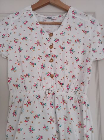 Jolie robe fleurie fille 12 ans