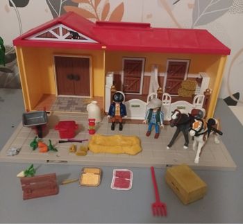 Écurie transportable Playmobil