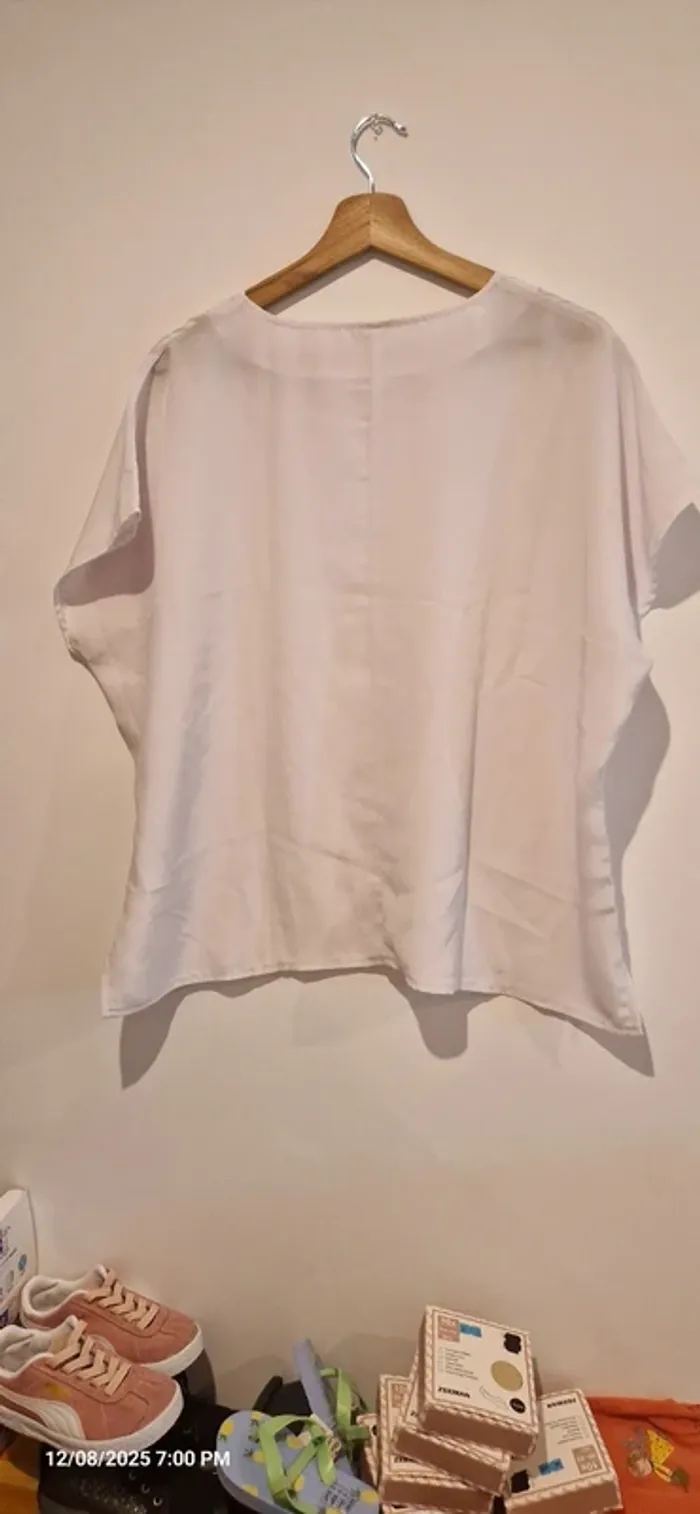 💞 Blouse légère blanche  💞 - photo numéro 2