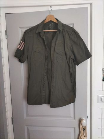 Chemise homme kaki M Celio