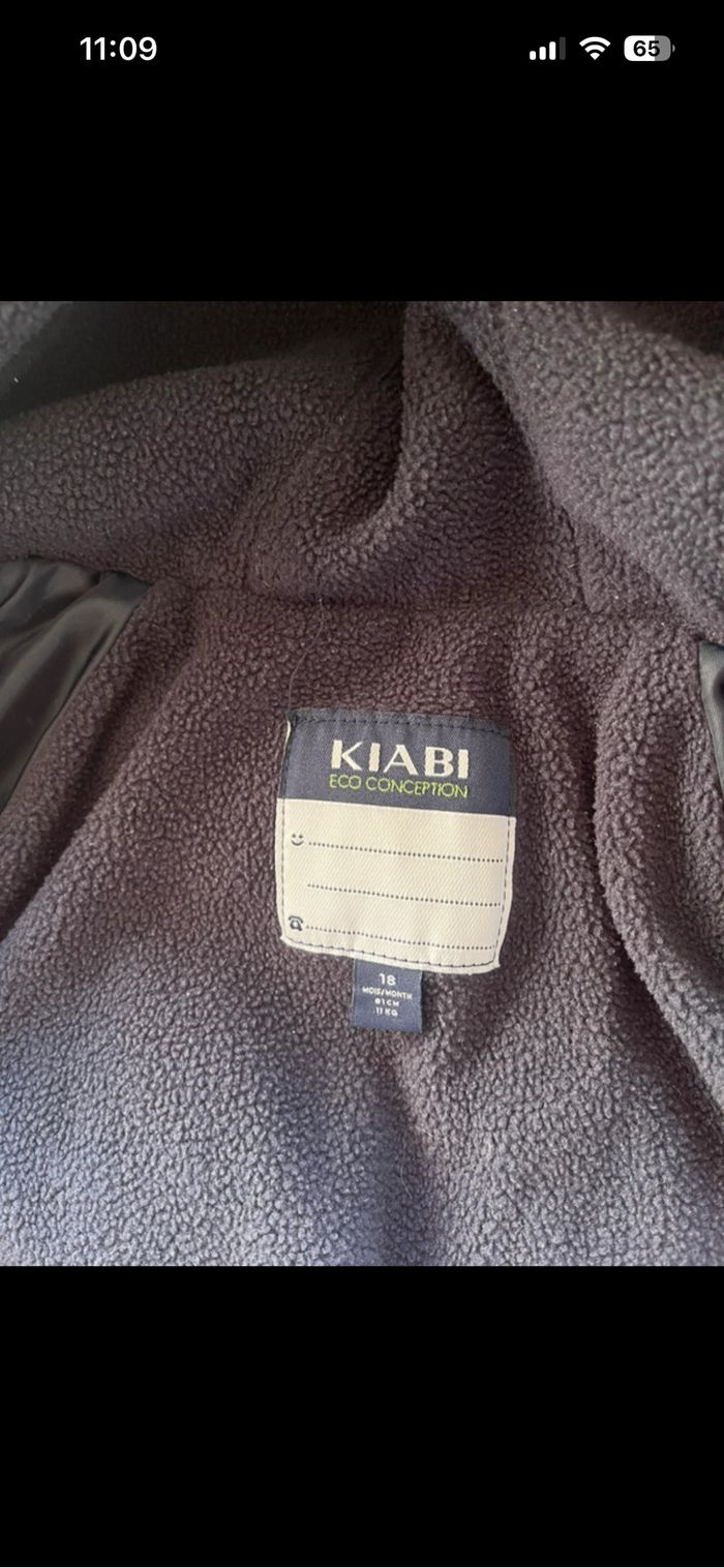 Manteau chaud bébé garçon KIABI 18m - photo numéro 4