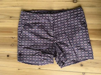 Short à imprimé