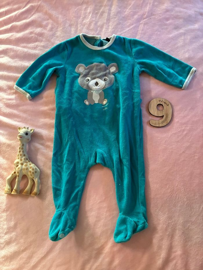 Lot pyjamas 9 mois - photo numéro 6