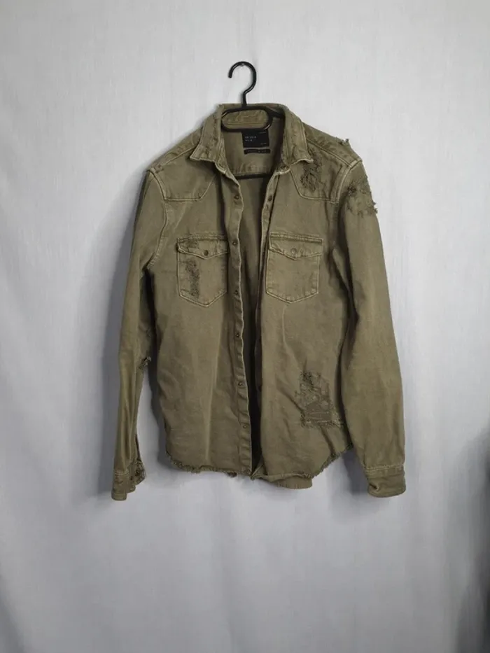 Veste en jean zara man