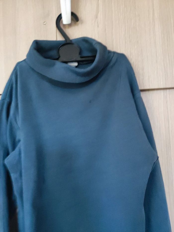 (sous) pull bleu Wedze 6 ans Decathlon création - photo numéro 5