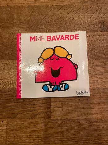 Livre Monsieur Madame Mr Mme Mme Bavarde