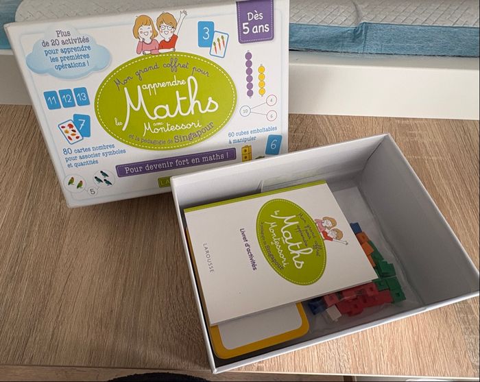 Mon grand coffret pour apprendre les maths – Méthode Montessori & Singapour - photo numéro 3