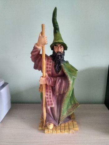 Magicien en résine