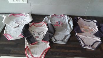Lot de 4 bodys petit béguin 36 mois
