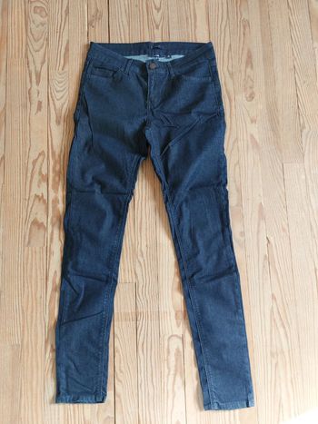 Jean skinny bleu marine
