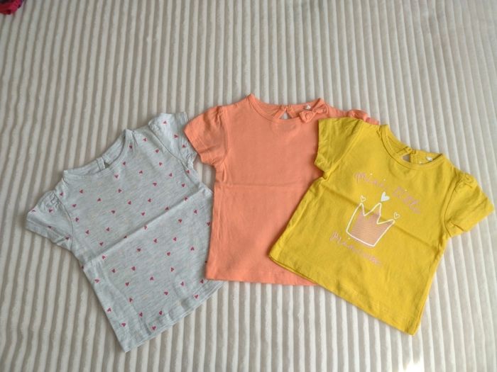 Lot vêtements été bébé fille 6 mois - photo numéro 4