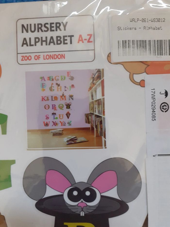 Autocollants Pâques Augustin le lapin Auzou Lettres alphabet - photo numéro 6