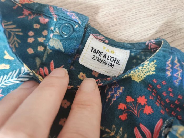 Robe motif tropical 23 mois - photo numéro 3