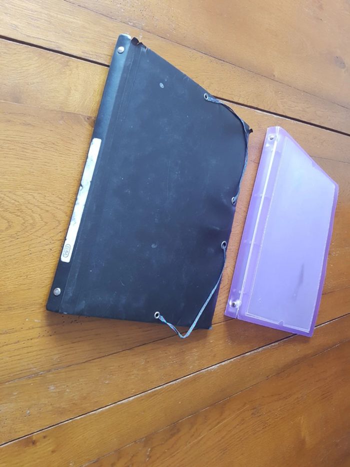 Lot trieur + petit classeur souple +  intercalaires - photo numéro 4