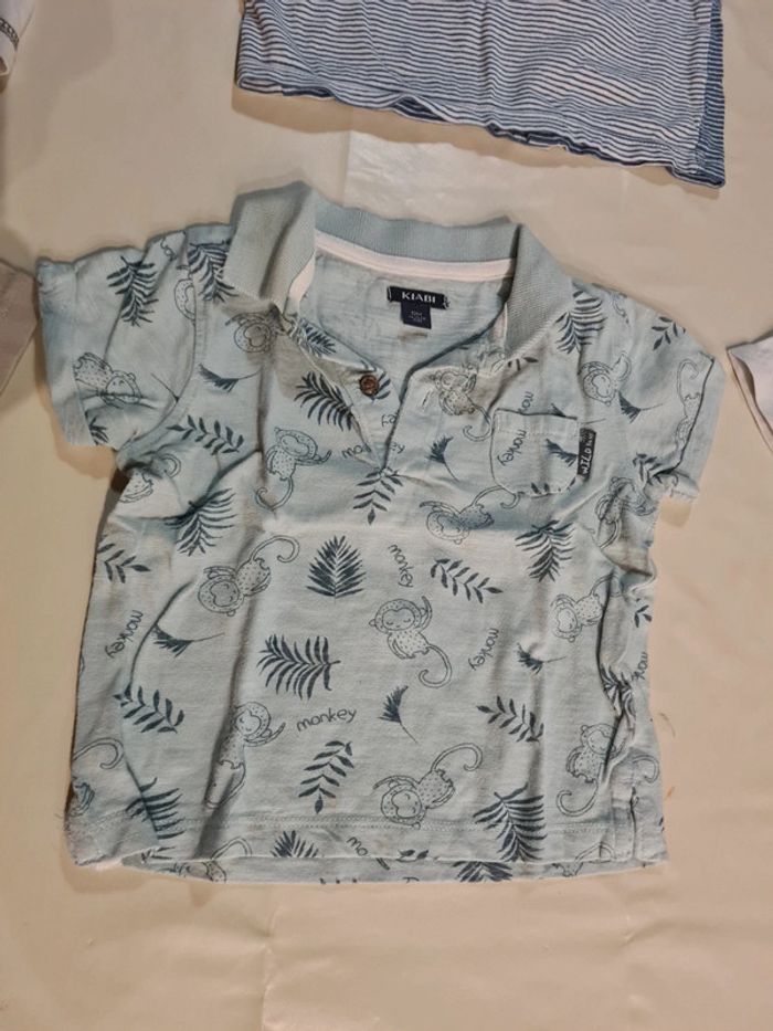 Lot 6 t shirts manches courtes 12M DPAM Orchestra Kiabi - photo numéro 9