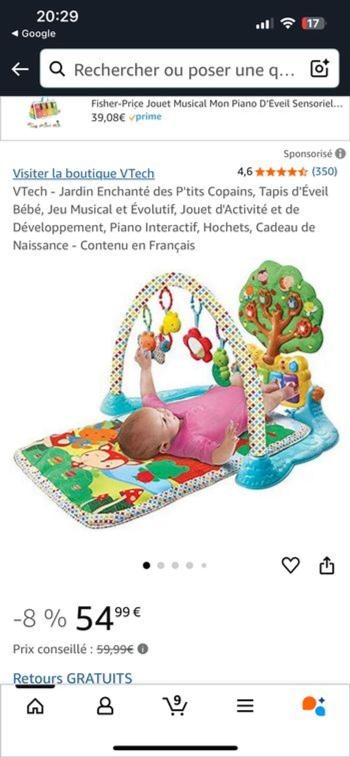 Tapis d’éveil