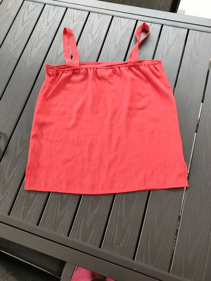 débardeur habillé blouse 40 42 44 verse - photo numéro 2