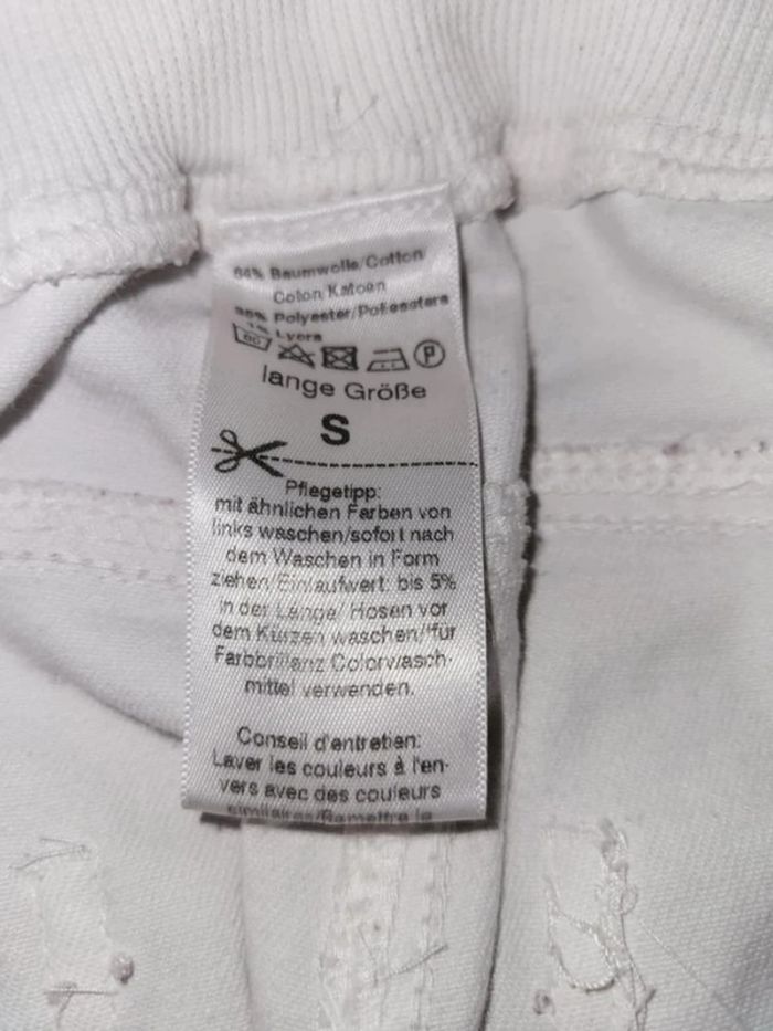 Slim blanc femme - photo numéro 4