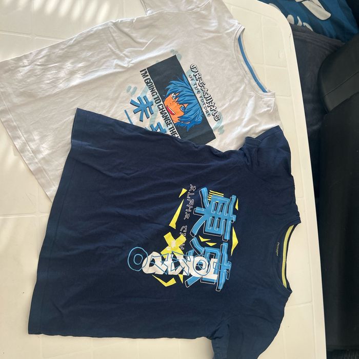 Lot 2 t shirt de pyjama