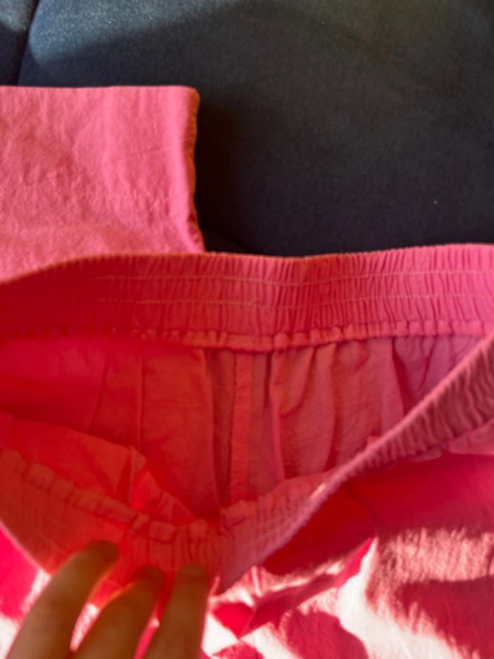 pantalon fluide rose - photo numéro 3