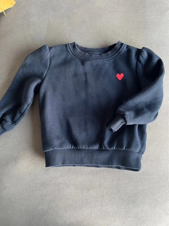 Pull fille bleu 4 ans