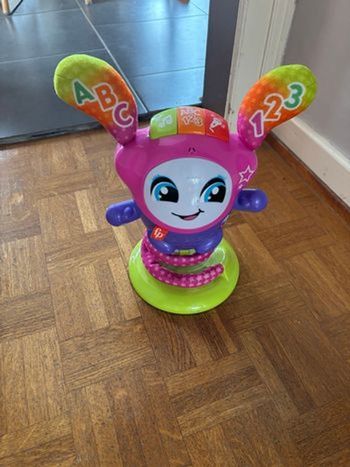 DJ ROBOT DANSEUR A REBOND FISHER PRICE