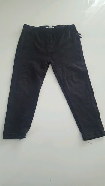 Legging noir 2 ans
